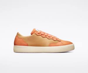 Trampki Niskie Converse GOLF le FLEUR GLF 2.0 Jasny Żółte Miedź Brązowe Białe | CV-523RTX