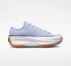 Trampki Niskie Converse Run Star Hike Platformie Seasonal Color Niebieskie Białe Czarne | CV-419OAM