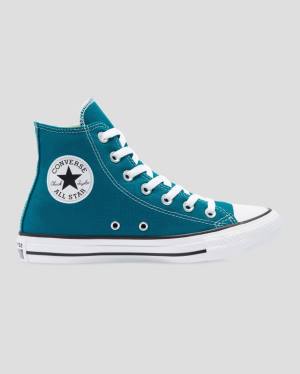 Trampki Wysokie Converse Chuck Taylor All Star Seasonal Niebieskie | CV-401DHW