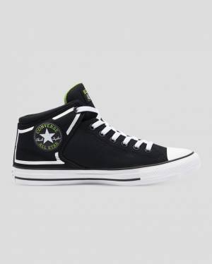 Trampki Wysokie Converse Chuck Taylor All Star High Streetwear Dramatic Nights Czarne | CV-569DYW