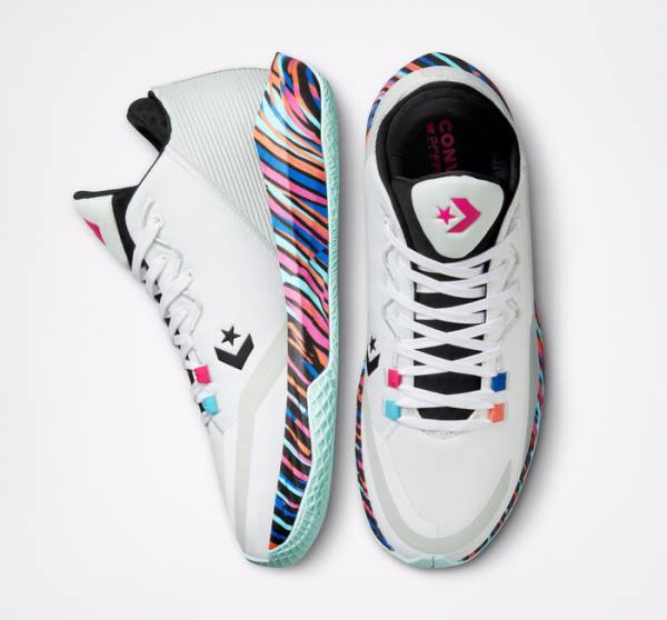 Buty Do Koszykówki Converse All Star BB Jet Białe Głęboka Srebrne Głęboka | CV-150MXK