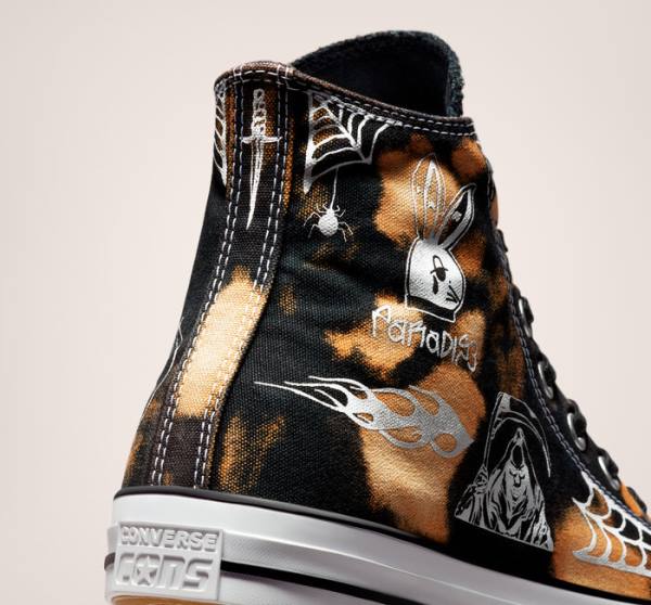 Buty Skate Converse CONS Chuck Taylor All Star Pro Sean Pablo Czarne Białe | CV-190MEF