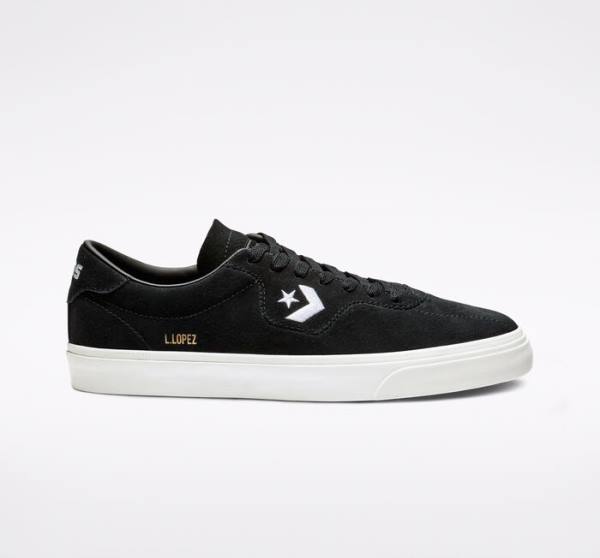 Buty Skate Converse CONS Louie Lopez Pro Czarne Białe | CV-398WYL