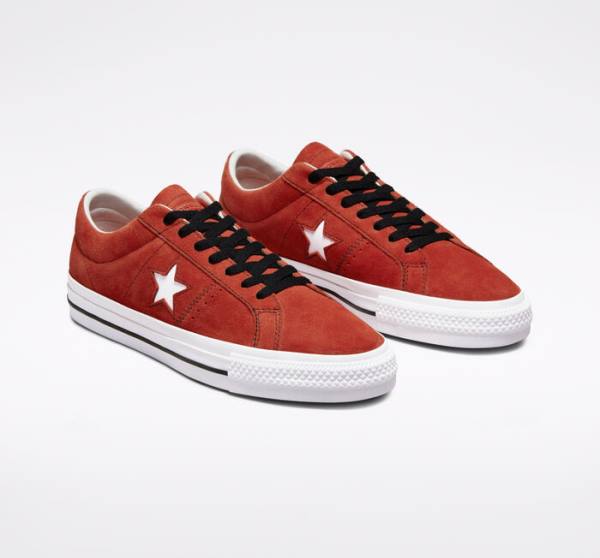 Buty Skate Converse CONS One Star Pro Zamszowe Czarne Białe | CV-239VUT