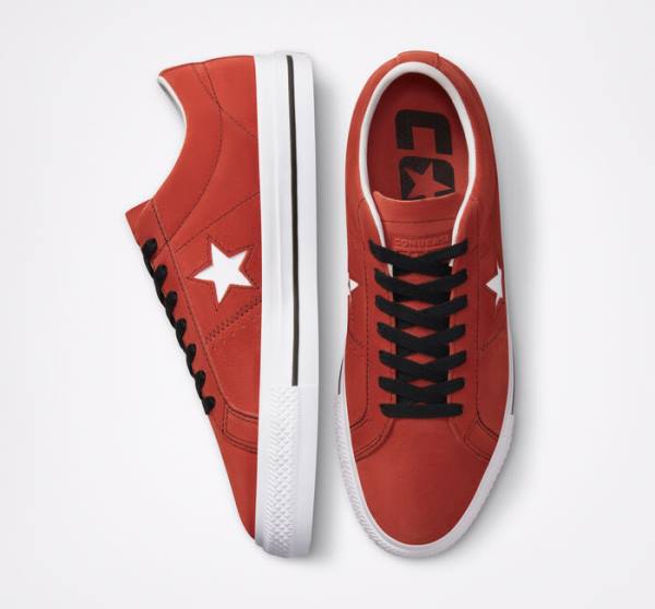 Buty Skate Converse CONS One Star Pro Zamszowe Czarne Białe | CV-239VUT