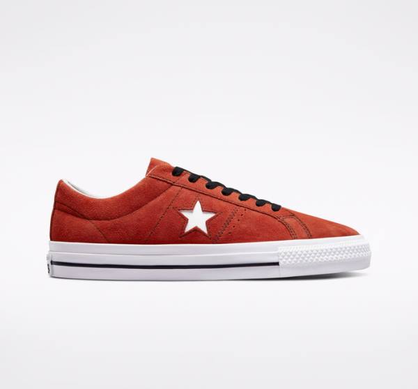 Buty Skate Converse CONS One Star Pro Zamszowe Czarne Białe | CV-239VUT