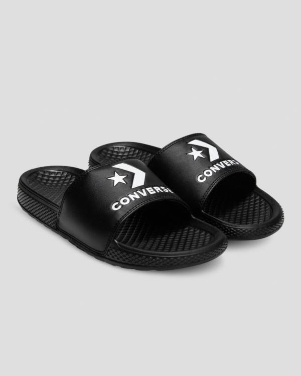 Sandały Converse Chuck Taylor All Star Klapki Czarne | CV-164TRA
