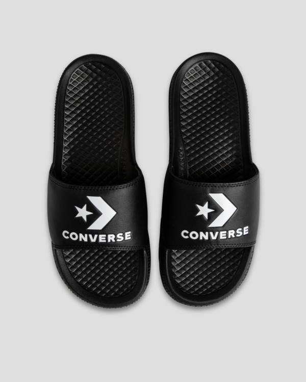 Sandały Converse Chuck Taylor All Star Klapki Czarne | CV-164TRA
