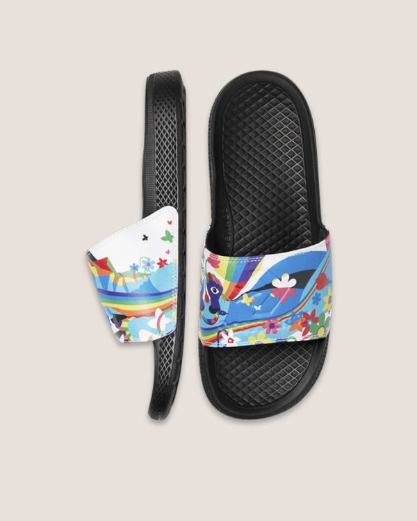 Trampki Niskie Converse All Star Pride Klapki Italy Niebieskie | CV-231QXY