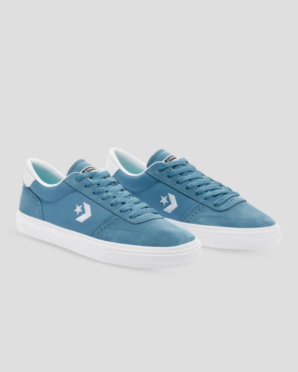 Trampki Niskie Converse Boulevard Niebieskie | CV-950YWO