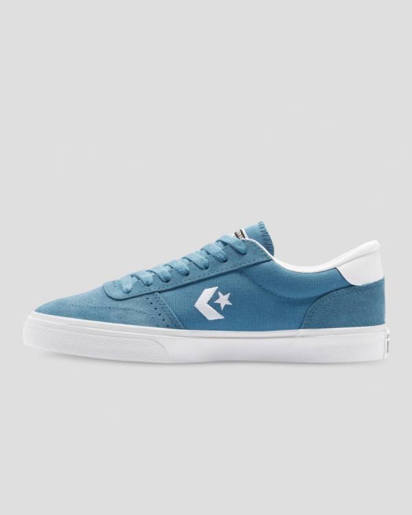 Trampki Niskie Converse Boulevard Niebieskie | CV-950YWO