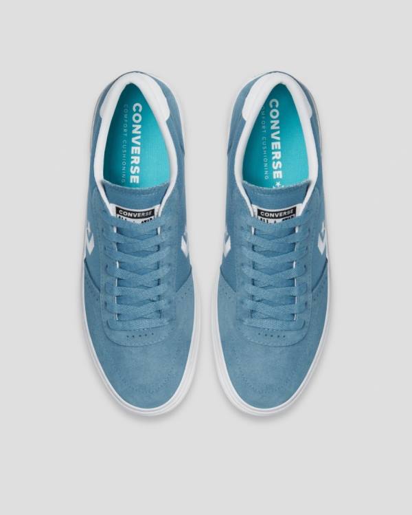 Trampki Niskie Converse Boulevard Niebieskie | CV-950YWO