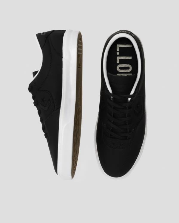 Trampki Niskie Converse CONS Louie Lopez Pro Skórzane Czarne | CV-189UTA