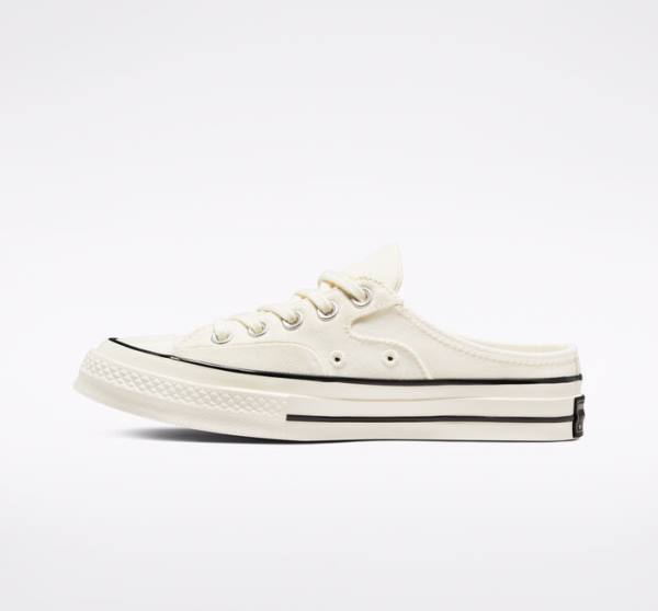 Trampki Niskie Converse Chuck 70 Mule Czarne | CV-438UOY