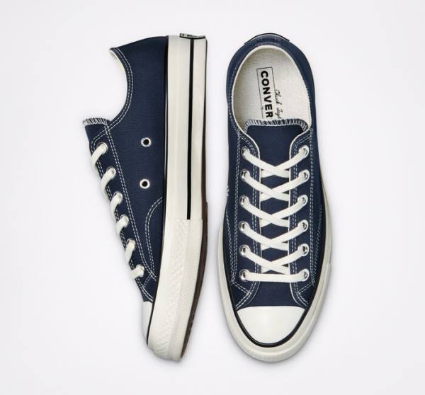 Trampki Niskie Converse Chuck 70 Obsidian Czarne | CV-058UYM