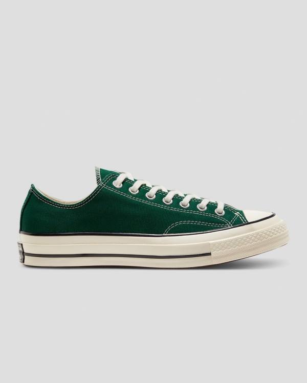 Trampki Niskie Converse Chuck 70 Organic Płócienne Zielone | CV-974MNL