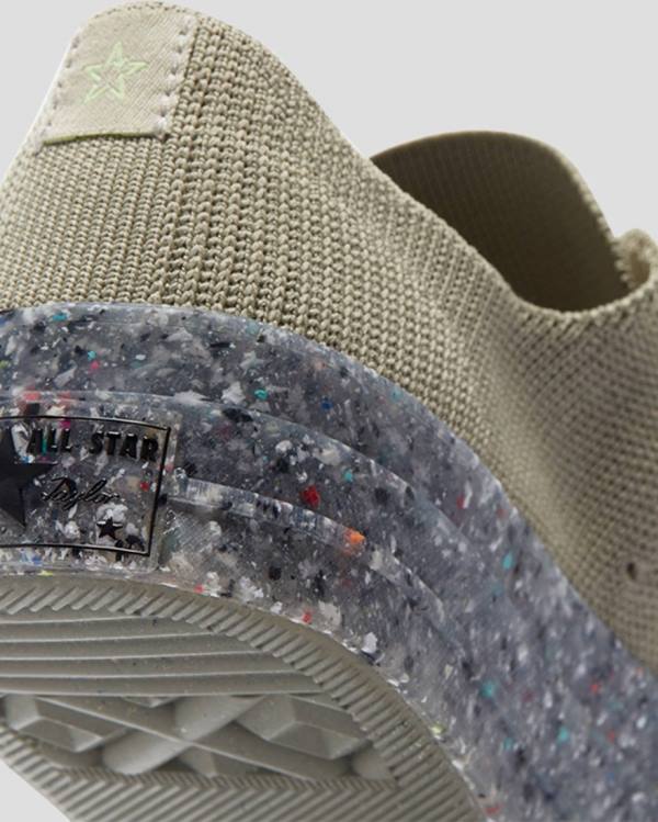 Trampki Niskie Converse Chuck 70 Renew Knit Zielone | CV-126DAQ