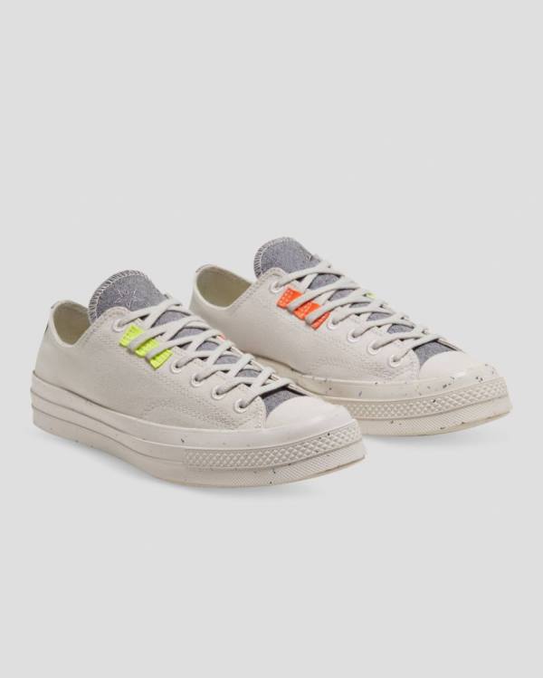 Trampki Niskie Converse Chuck 70 Renew Regrind Foxing Beżowe | CV-618VFC