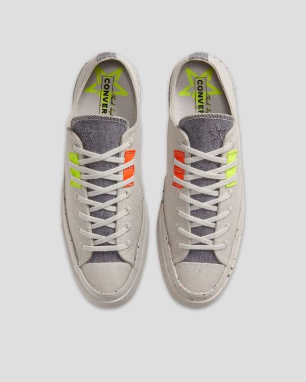 Trampki Niskie Converse Chuck 70 Renew Regrind Foxing Beżowe | CV-618VFC