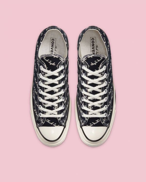 Trampki Niskie Converse Chuck 70 Signature Czarne | CV-260EPU
