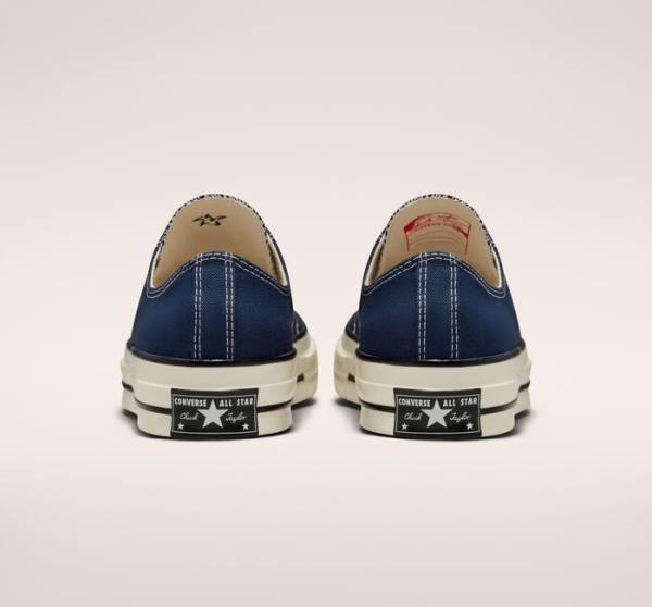 Trampki Niskie Converse Chuck 70 Tonal Polyester Granatowe Czarne | CV-785SGY