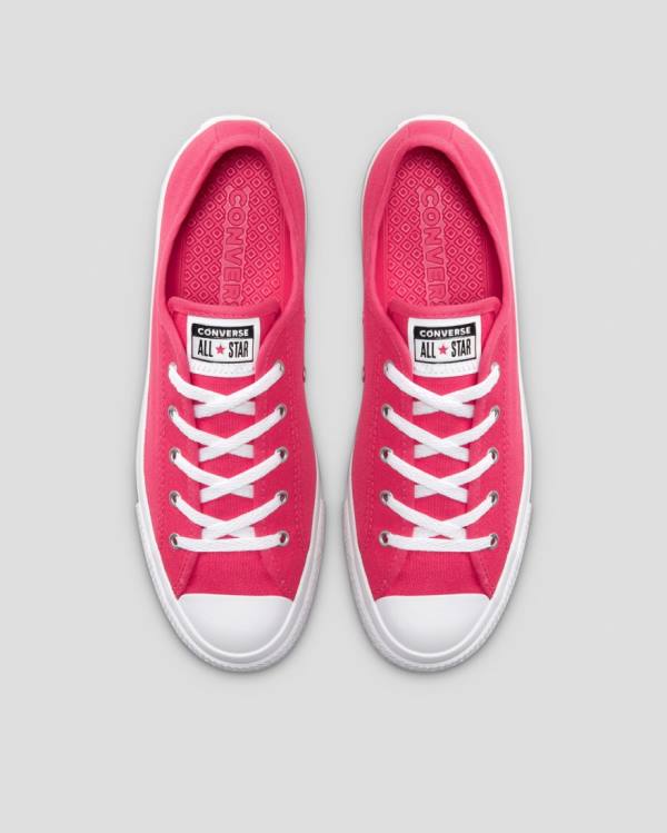 Trampki Niskie Converse Chuck Taylor All Star Dainty Różowe | CV-026BGX