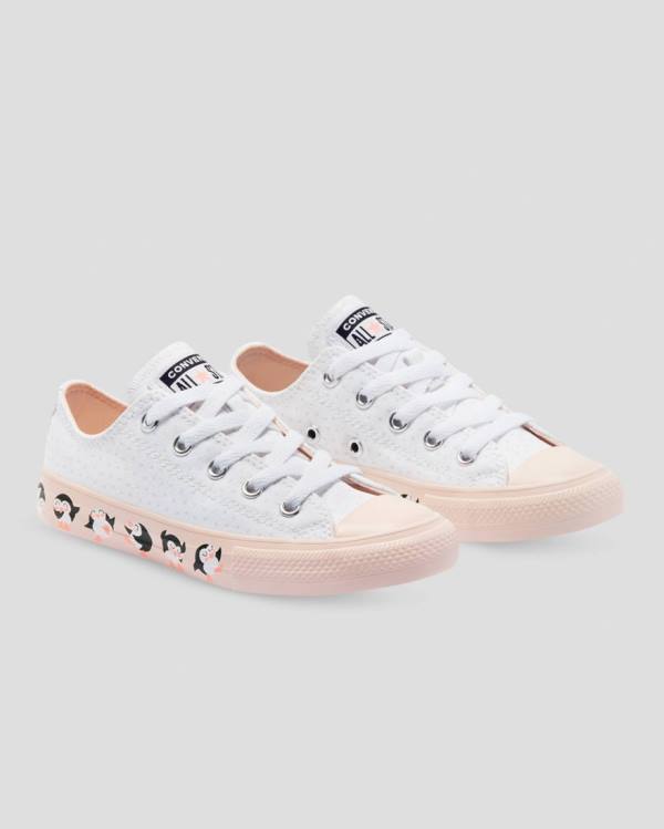 Trampki Niskie Converse Chuck Taylor All Star Tundra Print Białe | CV-187IGB