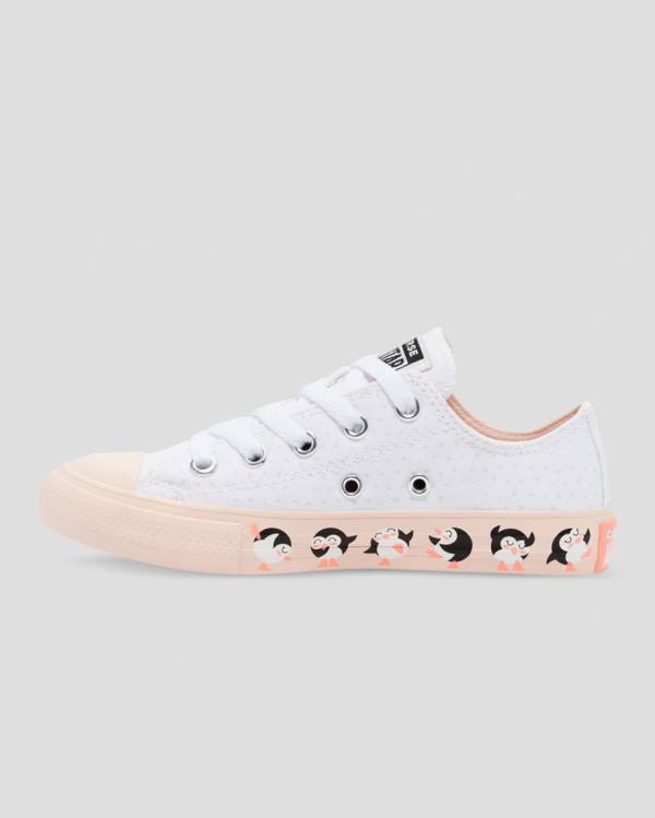 Trampki Niskie Converse Chuck Taylor All Star Tundra Print Białe | CV-187IGB