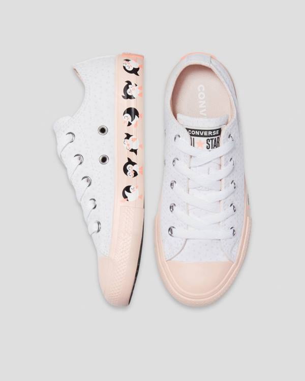 Trampki Niskie Converse Chuck Taylor All Star Tundra Print Białe | CV-187IGB