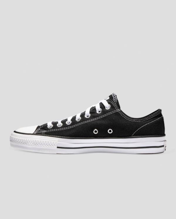 Trampki Niskie Converse Chuck Taylor All Star Pro Płócienne Czarne | CV-476MTH