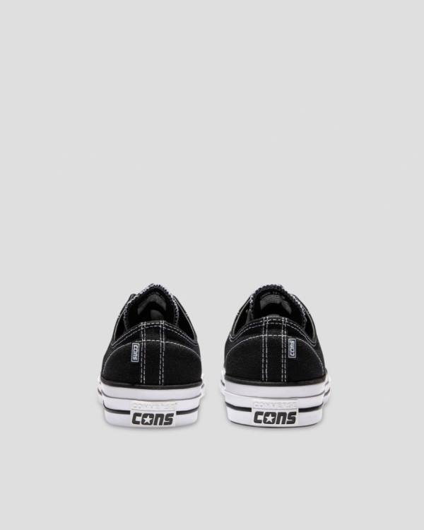 Trampki Niskie Converse Chuck Taylor All Star Pro Płócienne Czarne | CV-476MTH