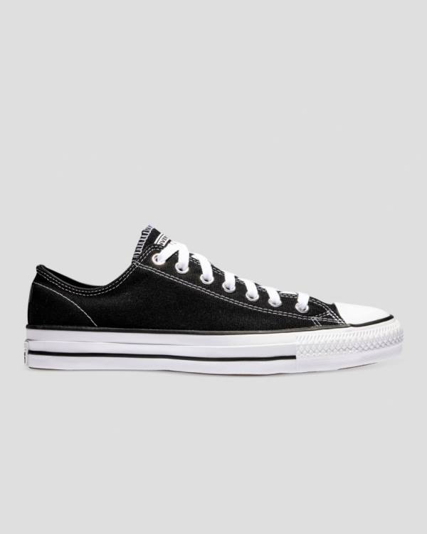 Trampki Niskie Converse Chuck Taylor All Star Pro Płócienne Czarne | CV-476MTH