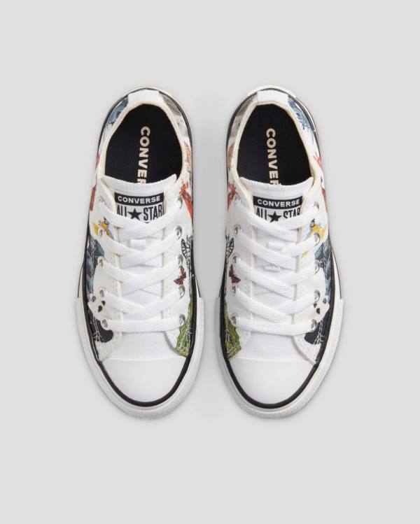 Trampki Niskie Converse Chuck Taylor All Star Animal Print Białe | CV-560NPJ