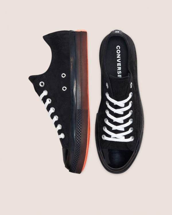 Trampki Niskie Converse Chuck Taylor All Star CX Stretch Zamszowe Czarne | CV-630RMZ