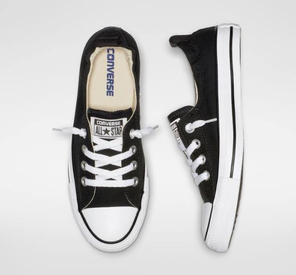 Trampki Niskie Converse Chuck Taylor All Star Shoreline Slip Czarne | CV-710SBV