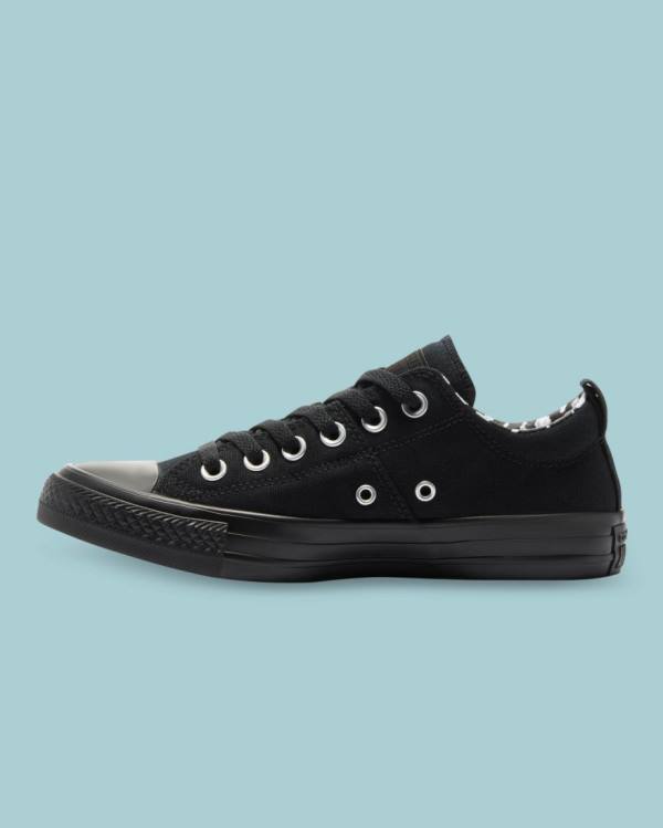 Trampki Niskie Converse Chuck Taylor All Star Madison Czarne | CV-721QKB