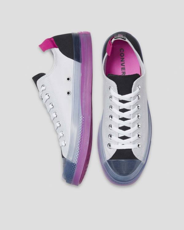 Trampki Niskie Converse Chuck Taylor All Star CX Colour Blocked Białe Czarne | CV-801BKJ