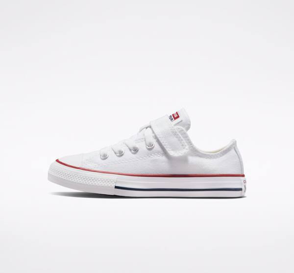 Trampki Niskie Converse Chuck Taylor All Star Easy-On Białe Białe Beżowe | CV-814ISA