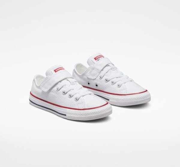 Trampki Niskie Converse Chuck Taylor All Star Easy-On Białe Białe Beżowe | CV-814ISA