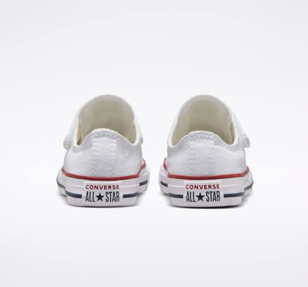 Trampki Niskie Converse Chuck Taylor All Star Easy-On Białe Białe Beżowe | CV-814ISA