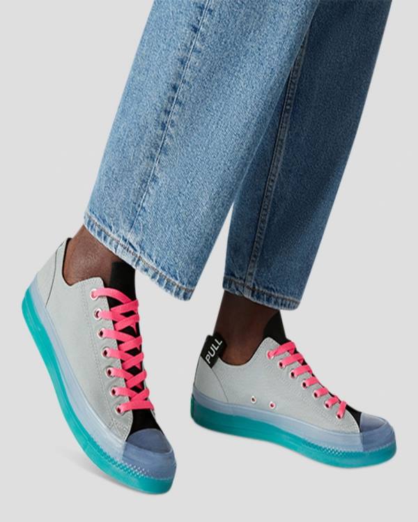 Trampki Niskie Converse Chuck Taylor All Star CX Pull Tab Szare | CV-852XPV