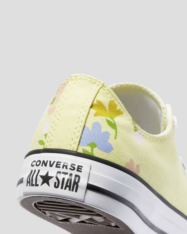 Trampki Niskie Converse Chuck Taylor All Star Garden Party Żółte | CV-913GUQ