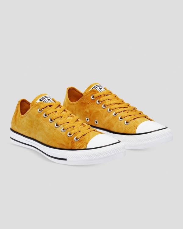 Trampki Niskie Converse Chuck Taylor All Star Summer Daze Wash Żółte | CV-976PXK