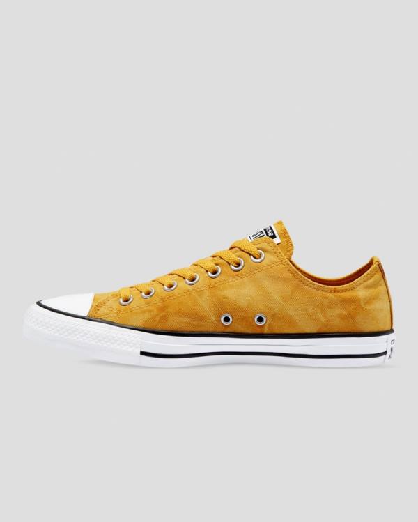 Trampki Niskie Converse Chuck Taylor All Star Summer Daze Wash Żółte | CV-976PXK