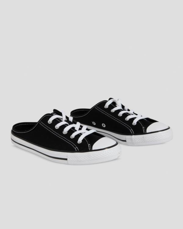 Trampki Niskie Converse Chuck Taylor Dainty Mule Slip Czarne | CV-264HEU