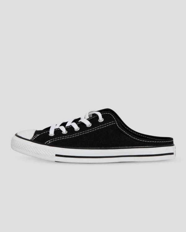 Trampki Niskie Converse Chuck Taylor Dainty Mule Slip Czarne | CV-264HEU