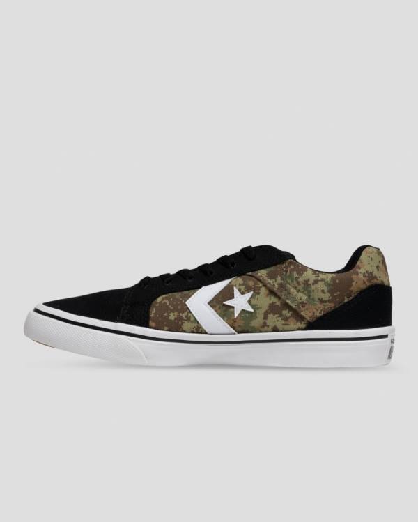 Trampki Niskie Converse El Distrito Mix And Match Czarne Camo | CV-283DXR