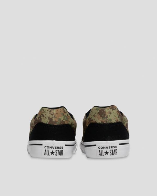Trampki Niskie Converse El Distrito Mix And Match Czarne Camo | CV-283DXR