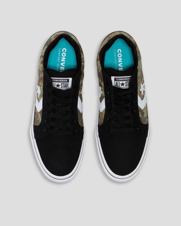 Trampki Niskie Converse El Distrito Mix And Match Czarne Camo | CV-283DXR