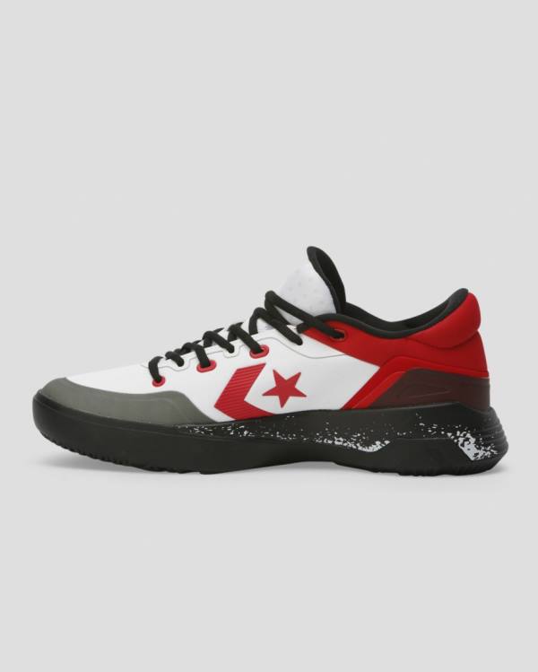 Trampki Niskie Converse G4 Rivals Białe Czerwone Czarne | CV-915OTE